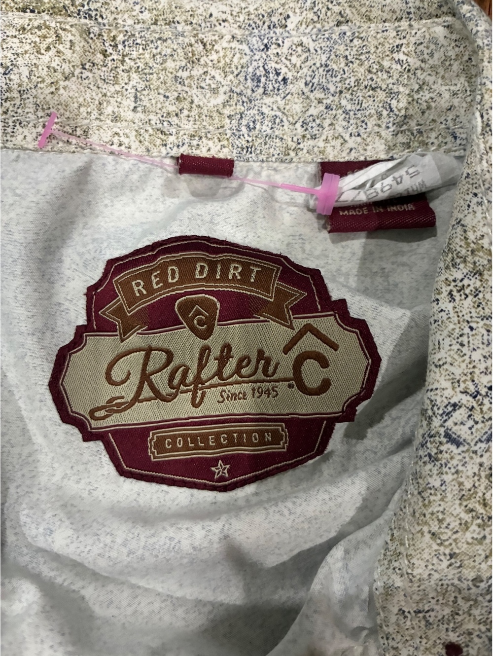 Rafter C Red Dirt Collection Men's Button-Up Shirt XL